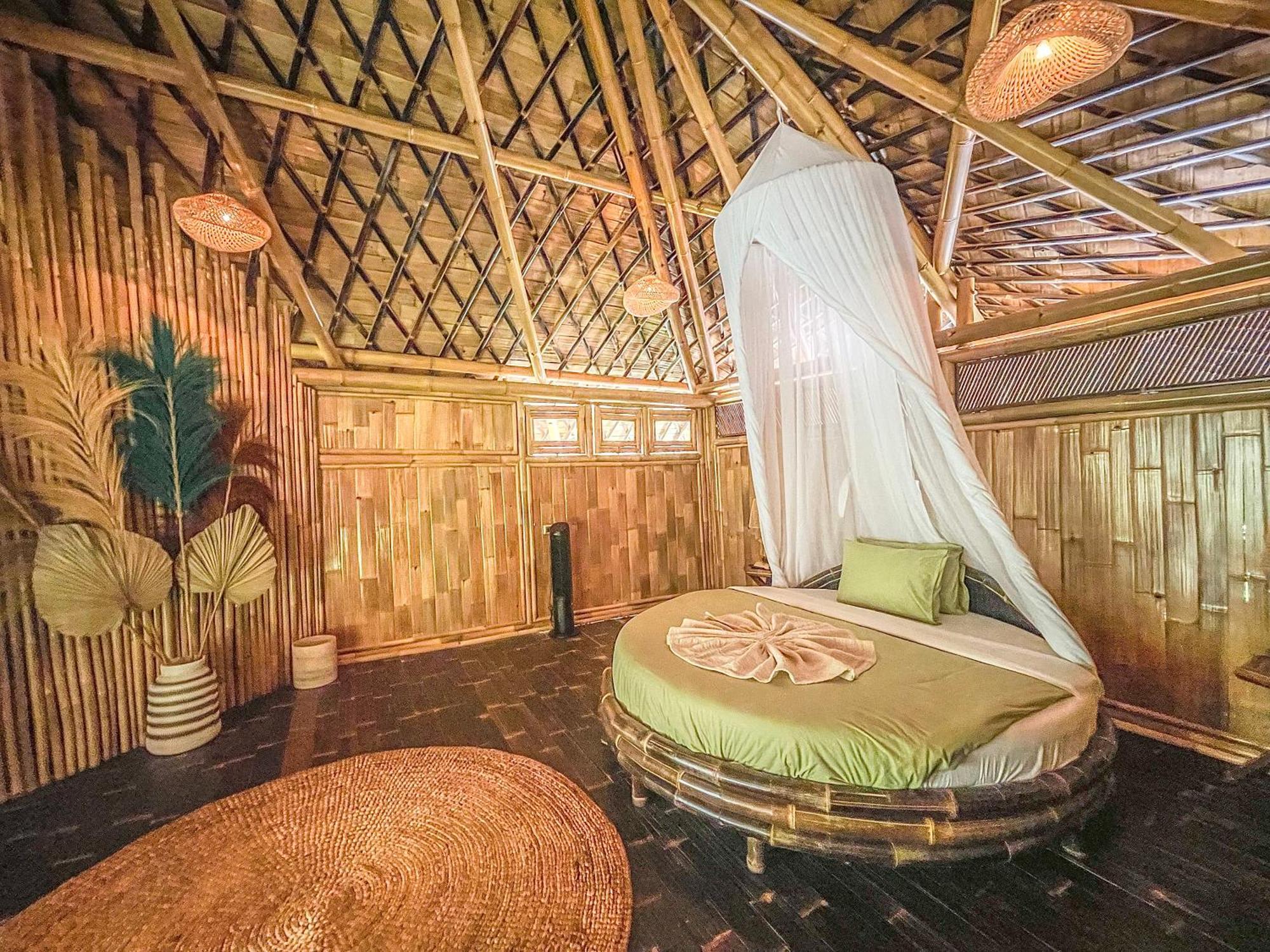 Villa Eco Bamboo Island Bali - Bamboo House #3 Selat Esterno foto